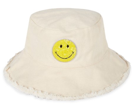 sequin/glitter/lace bucket hat